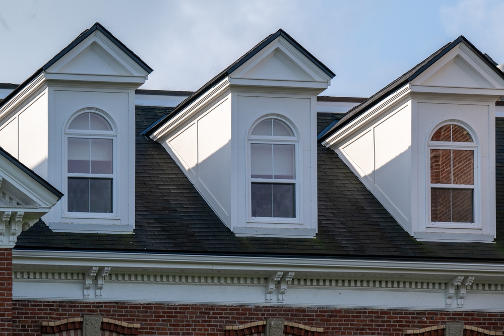 Single hung window on a home in calgary